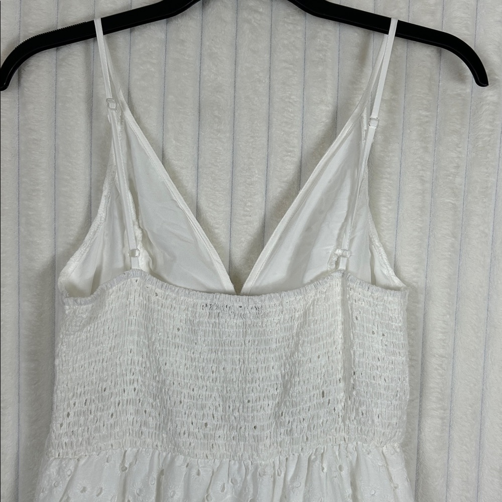 Simplee Eyelet Lace Coquette Cottagecore Romantic maxi dress XL - Picture 7 of 11